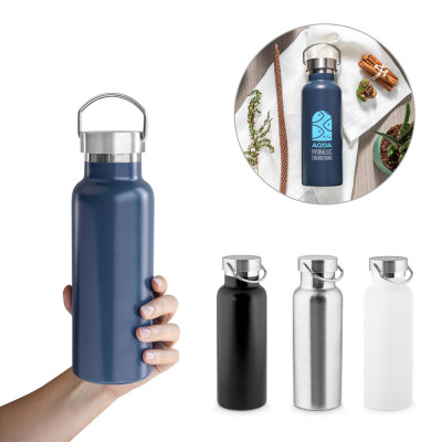 DUPLANTIS. Stainless steel bottle (36 recycled) with vacuum insulation 810 mL